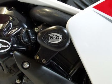 Yamaha YZF-R 1 (RN 19) [2007-2008] - Obere Aero-Crash-Protektoren Schwarz Yamaha YZF-R1