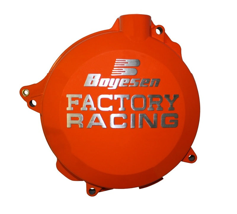 Husqvarna Te 125 [BOYESEN] - Tapa embrague Factory Racing naranja KTM EXC125/200