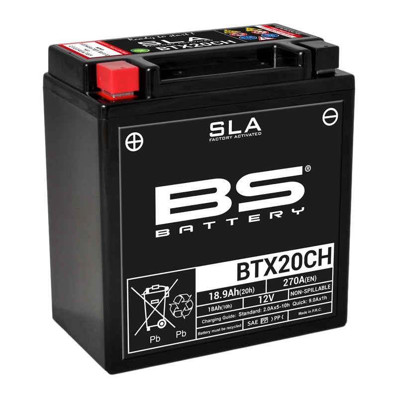 Suzuki Vz 1500 [BATERÍA BS] - Batería SLA sin mantenimiento activada de fábrica - BTX20CH