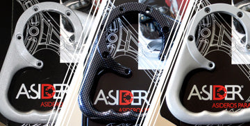 Aprilia RSV4 RR [2015-2019] - Black Edition Tankgriff ohne Schrauben Schwarz