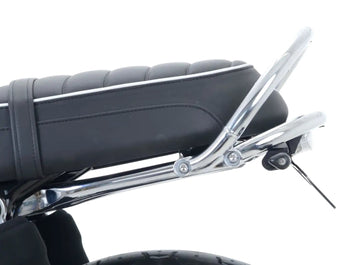 Triumph Bonneville 1200 T 120 Black ABS [2016-2021] - Soporte para matrícula incl. iluminación de matrícula