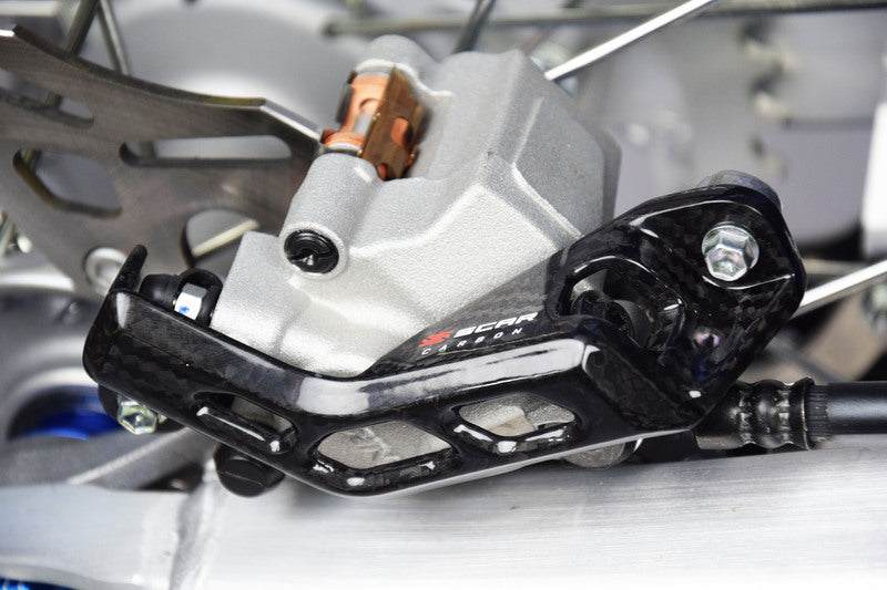 Yamaha Yz 450 [SCAR] - Protector de pinza de freno trasero en carbono