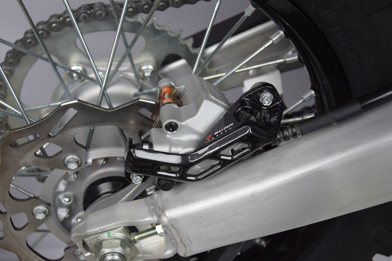 Yamaha Yz 450 [SCAR] - Protector de pinza de freno trasero en carbono