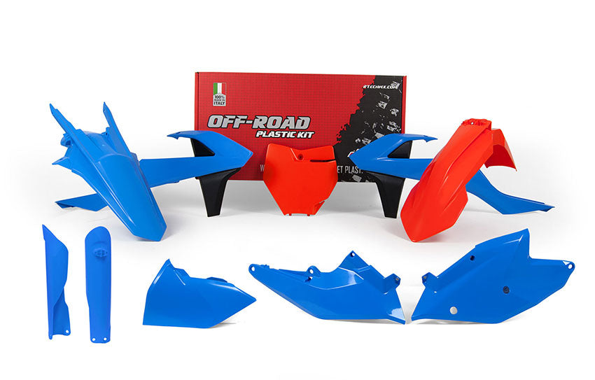 KTM 450 SX F [2016-2018] - Kit de plásticos azul/naranja edición limitada KTM