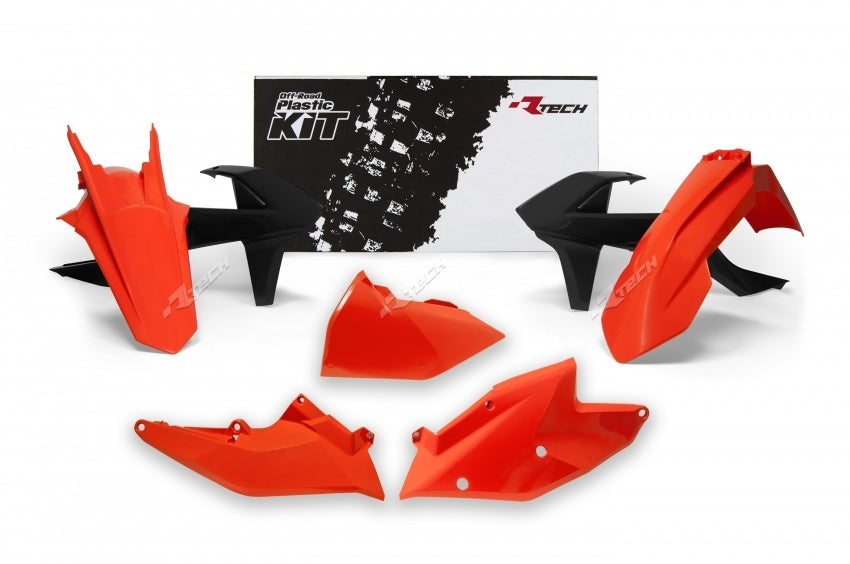 KTM 250 EXC TPI SIX Days [2018-2023] - Plastik-Kit Originalfarbe (2017) orange/schwarz KTM