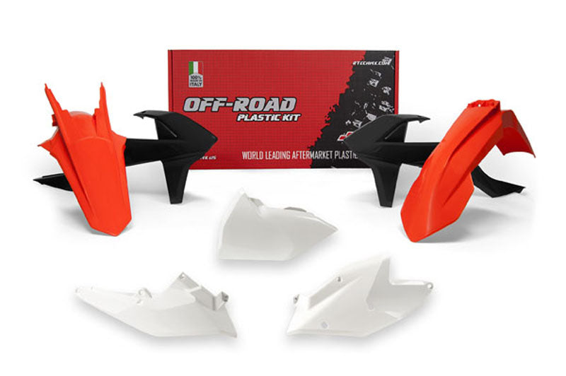 KTM 500 EXC F SIX DAYS [2017-2019] - Plastik-Kit Originalfarbe (2018) rot/weiß/schwarz KTM