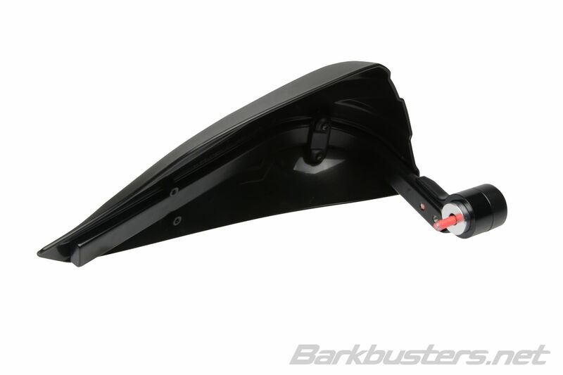 Kawasaki Z Electric [BARKBUSTERS] - Storm Hanguads Set Soporte de abrazadera de un solo punto - Extremo del manillar Negro