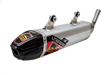 KTM 250 EXC [2006-2016] - Carby Schalldämpfer Aluminium/Karbon Endkappe
