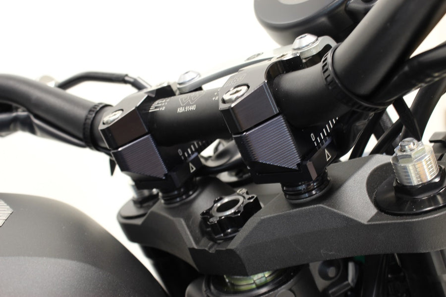 Yamaha MT-07 ABS RM04 [2014-2016] - 2DGT Verstellbare Lenkerhalterungen Schwarz Yamaha MT-07
