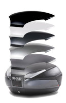 Kymco Agility 125 [SHAD] - SH48DG Top Case - Gris oscuro/Negro