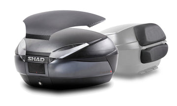 Kawasaki J 125 [SHAD] - SH48 DG Baúl + Respaldo Gris Oscuro