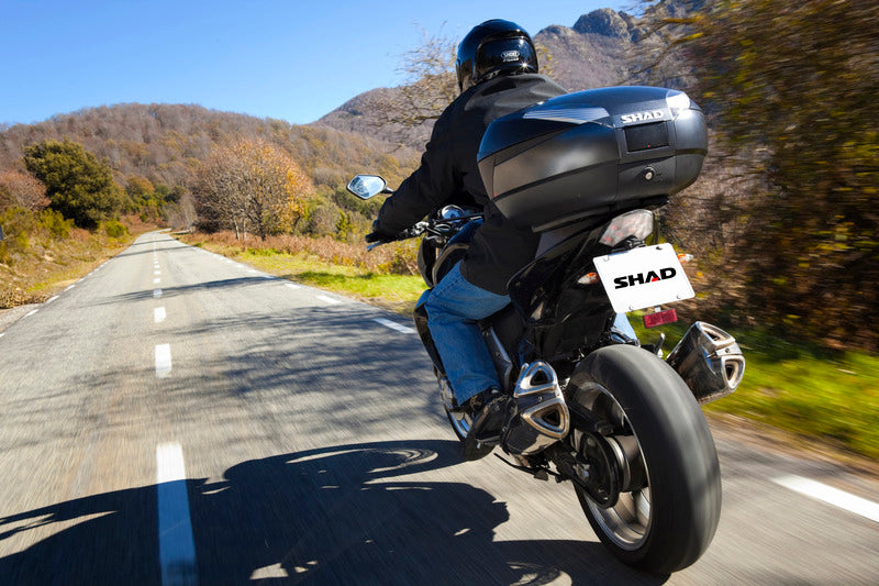 Honda Sh 300 [SHAD] - SH48 DG Baúl + Respaldo Gris Oscuro
