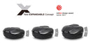 Yamaha X-Max 300 Tech Max + [SHAD] - Top Case SH58X - Cubierta de carbono incl.