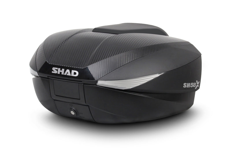 Yamaha X-Max 300 Tech Max + [SHAD] - Top Case SH58X - Cubierta de carbono incl.
