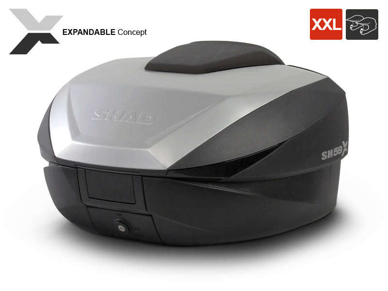 Kawasaki J 300 [SHAD] - Baúl SH59X aluminio