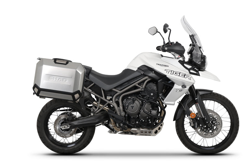 Triumph Tiger Sport 800 [SHAD] - Kit de montaje sistema 4P (lateral) - Triumph Tiger 800