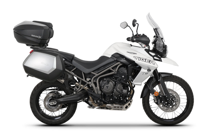 Triumph Tiger Sport 800 [SHAD] - Kit de montaje sistema 4P (lateral) - Triumph Tiger 800