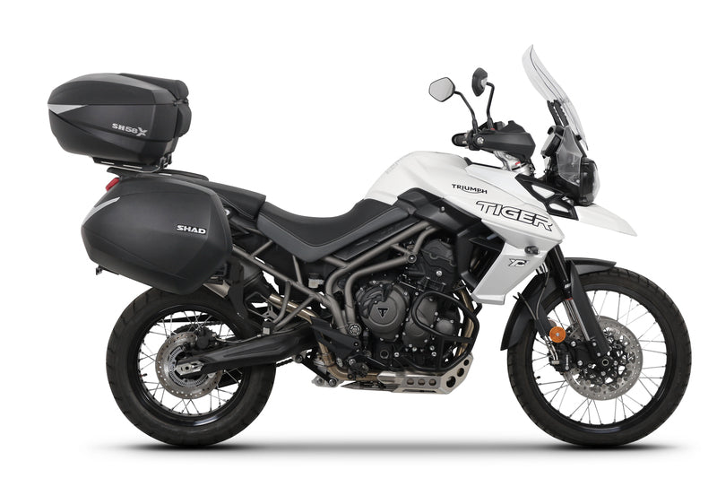 Triumph Tiger Sport 800 [SHAD] - Kit de montaje sistema 4P (lateral) - Triumph Tiger 800