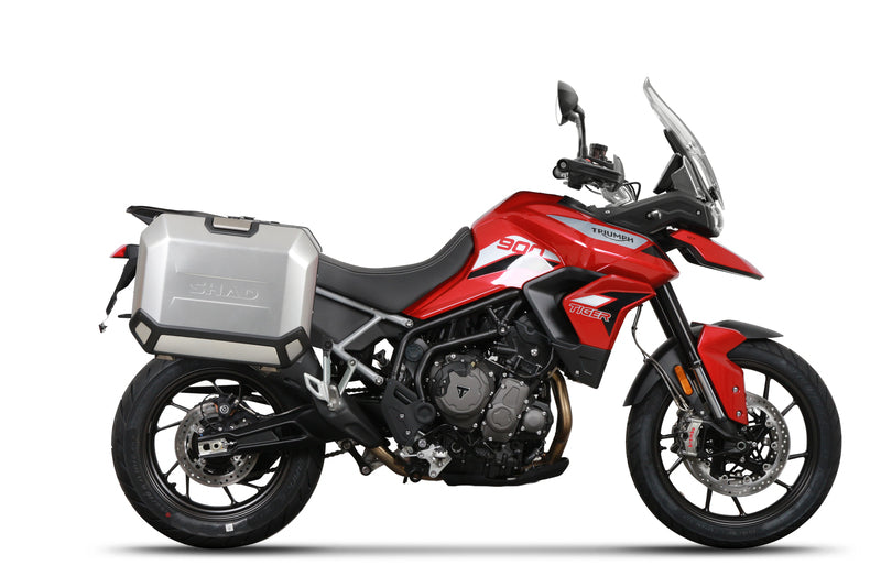 Triumph Tiger 900 Rally [SHAD] - Kit de montaje sistema 4P (lateral) - Triumph Tiger 900