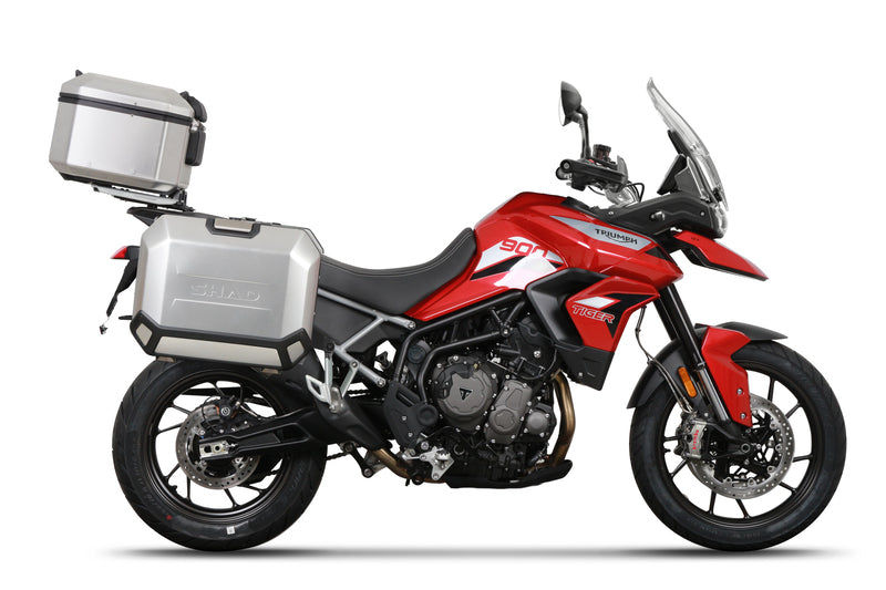 Triumph Tiger 900 Rally [SHAD] - Kit de montaje sistema 4P (lateral) - Triumph Tiger 900