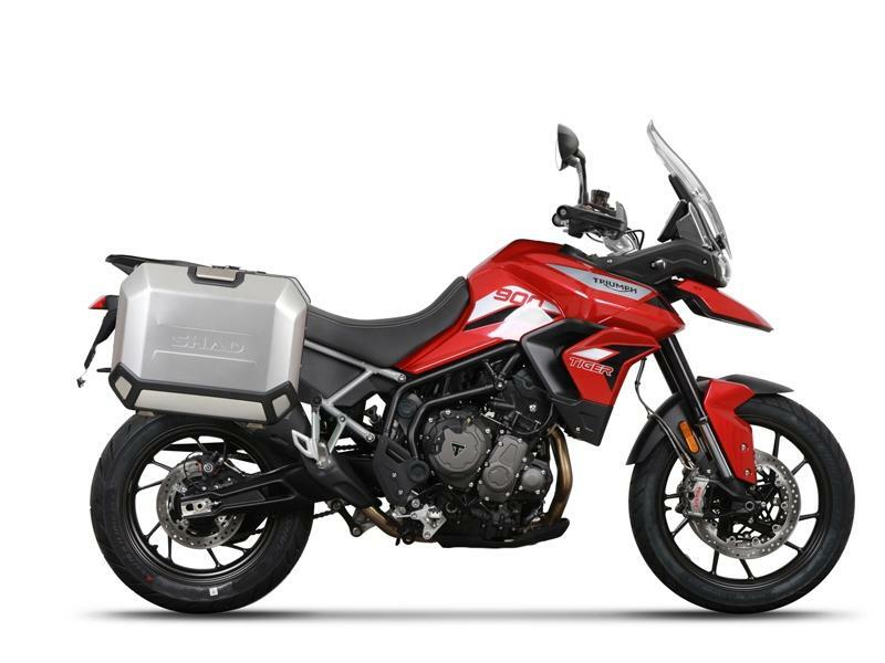 Triumph Tiger 900 Rally Pro [SHAD] - Kit de montaje sistema 4P (lateral) - Triumph Tiger 900