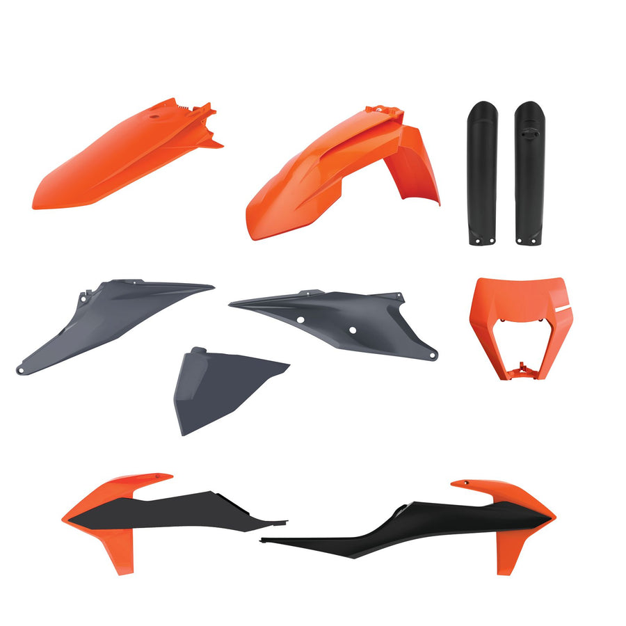 KTM 150 XC W [2023] - Plastik-Kit OEM-Farbe KTM