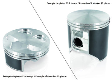Ossa TR 125 I [2014-2015] - pistón fundido Ø 53,95 mm compresión estándar Beta Evo 125