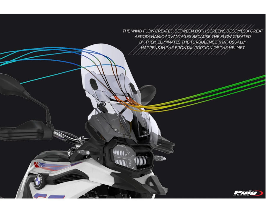 BMW F 750 GS [2024] – Parabrisas ajustable – muy tintado