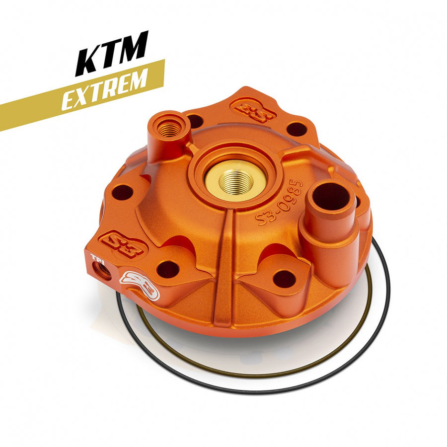 KTM 300 EXC SIX Days [2017] - Power Zylinderkopf & Einsatz-Kit Hohe-Verdichtung - Orange KTM/Husqvarna
