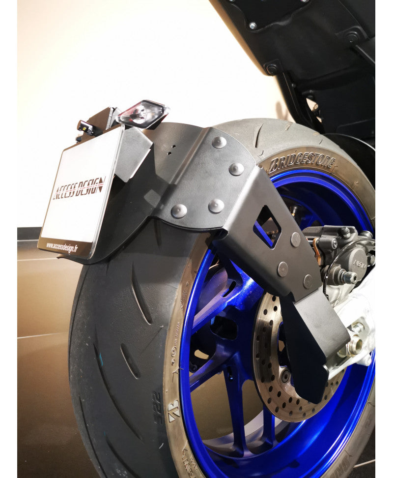 Yamaha MT-09 ABS [2022-2023] - Kennzeichenhalter ACCESS DESIGN Lick Wheel Schwarz