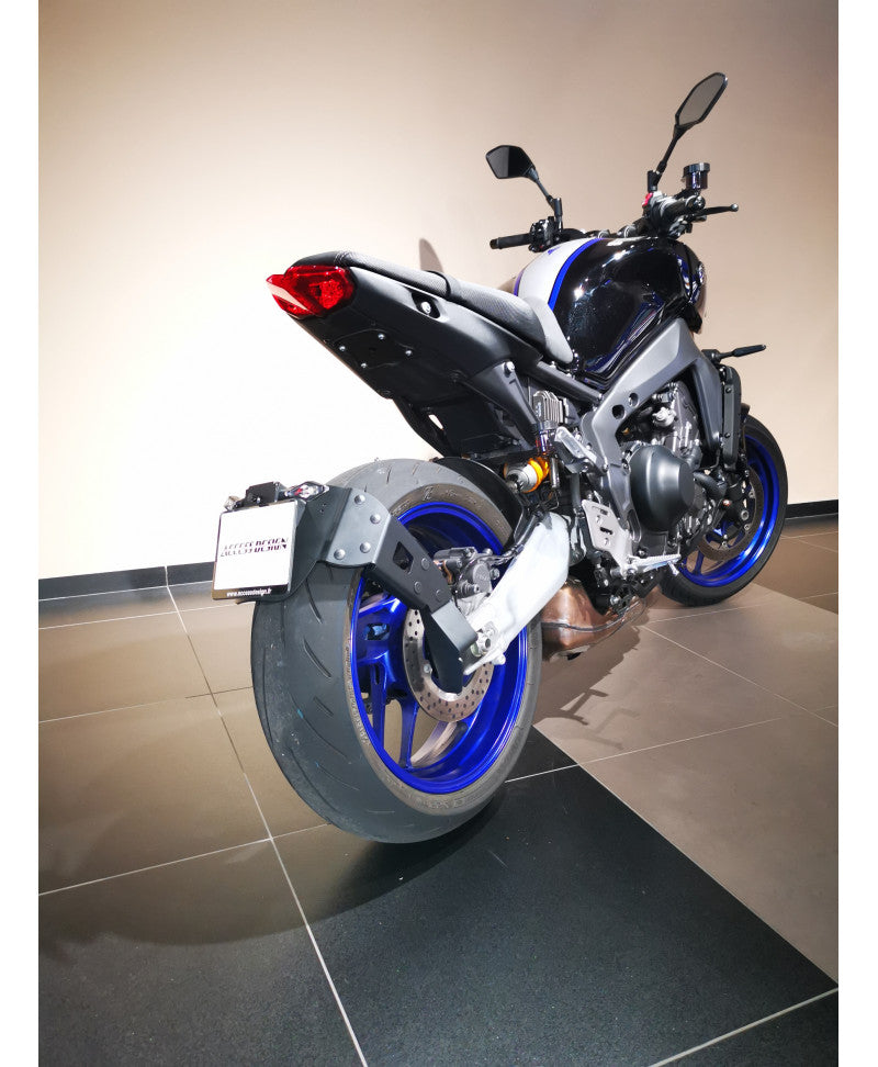 Yamaha MT-09 ABS [2022-2023] - Kennzeichenhalter ACCESS DESIGN Lick Wheel Schwarz