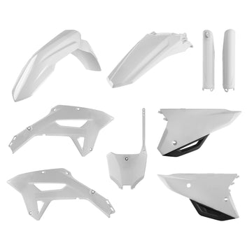 Honda CRF 450 RX Enduro (PE 07) [2022-2024] - Plastik-Kit Weiß (21-22) Honda CRF450RX