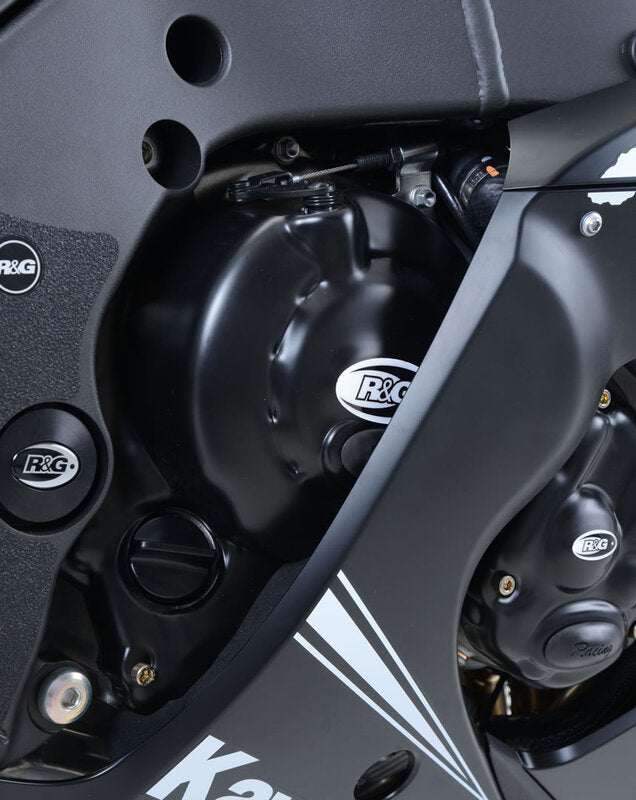 Kawasaki NINJA ZX-10 R ZX1000J [2011-2015] - Protector de cubierta de caja de motor Race Series - Negro Kawasaki ZX-10R/RR
