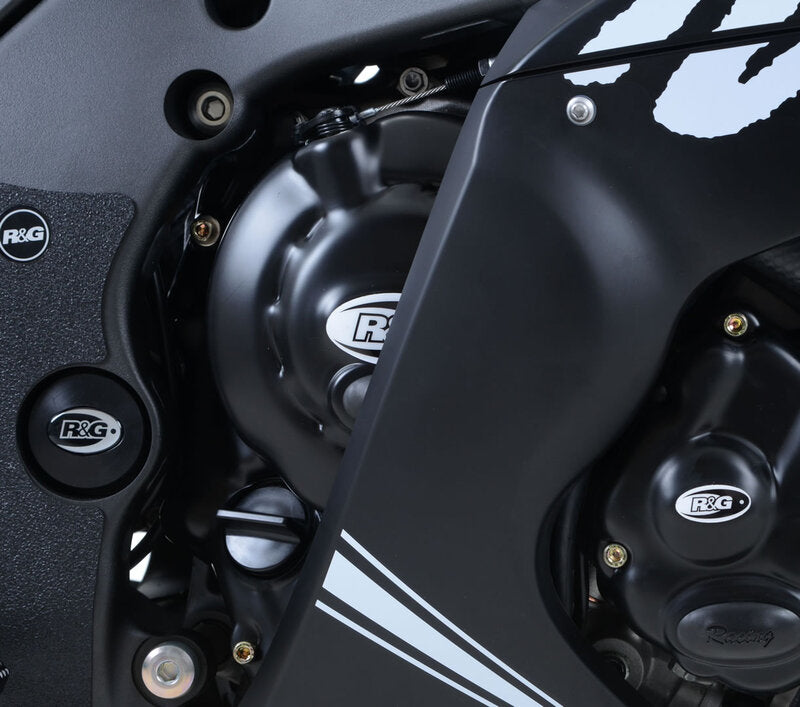 Kawasaki NINJA ZX-10 R ZX1000J [2011-2015] - Protector de cubierta de caja de motor Race Series - Negro Kawasaki ZX-10R/RR