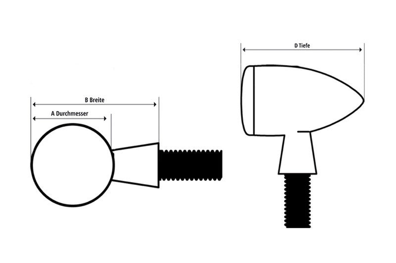 Indian Scout sesenta Scout60 [Highsider] - LED Blinker