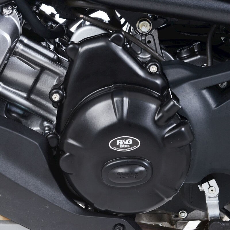 Honda NC 750 X DCT ABS RC90 [2021-2026] - Protector Tapa Cárter Izquierdo Race Series (Embrague) - Negro Honda NC750-X