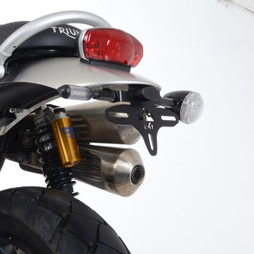 Triumph Scrambler 1200 XE ABS [2019-2024] - Soporte de matrícula - Negro Triumph 1200 Scrambler XC/XE