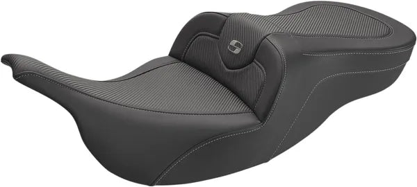 Harley Davidson Flhtcui [SADDLEMEN] – Asiento de fibra de carbono Roadsofa™