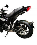 Kawasaki Z 650 [DISEÑO DE ACCESO] - Soporte de matrícula ''montado con ruedas'' - Negro Kawasaki Z650RS