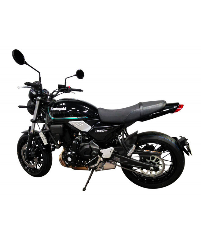 Kawasaki Z 650 [DISEÑO DE ACCESO] - Soporte de matrícula ''montado con ruedas'' - Negro Kawasaki Z650RS