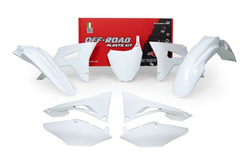 Honda CRF 450 R [2021-2024] - Revolution Plastik-Kit Weiß Honda CRF