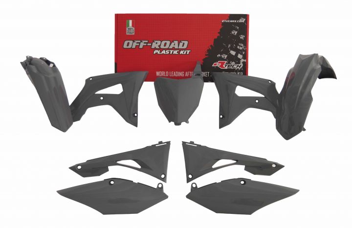 Honda CRF 250 R (ME 12) [2022-2023] - Revolution Plastik-Kit - Quantum-Grau Honda CRF