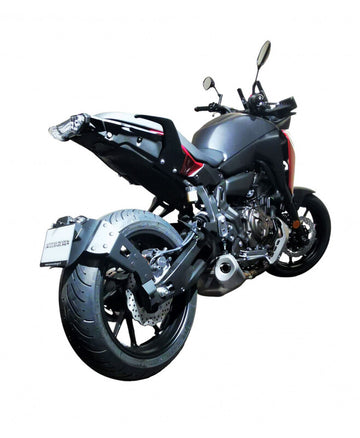 Yamaha Tracer 7 700 [DISEÑO DE ACCESO] - Soporte de matrícula ''Wheel Fitted'' Negro - Yamaha MT-07 Tracer