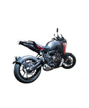 Yamaha Tracer 7 Tracer 7 Gt [DISEÑO DE ACCESO] - Soporte de matrícula ''Wheel Fitted'' Negro - Yamaha MT-07 Tracer