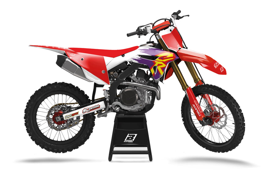 Honda CR 250 R (ME 03) [2002-2007] - Retro Complete Graphic Kit - Honda CR125/250