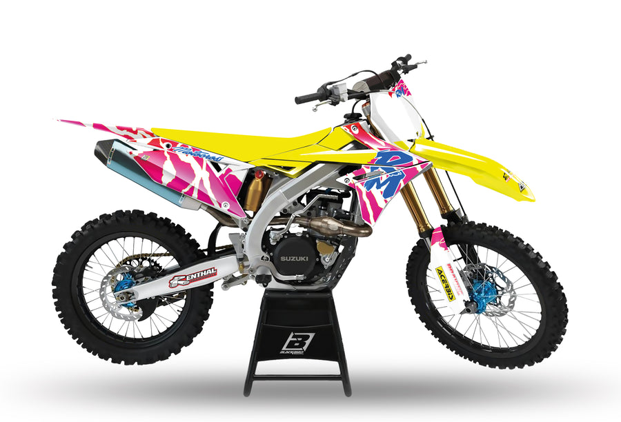 SUZUKI RM Z 450 [2018-2023] - Gráficas Retro Completas - Suzuki RM 125/250