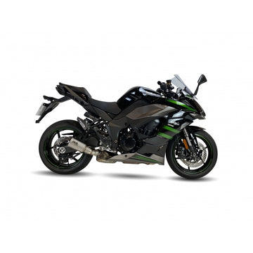Kawasaki Ninja 1000 [IXIL] - Silenciador RC acero inoxidable / tapa final carbono - CK7294RC