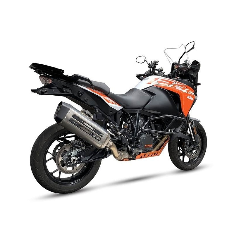 Ktm Super Adventure 1290 [IXIL] - Silenciador MXT acero inoxidable / tapa negra - EM3089SS