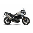 Triumph Tiger 900 Rally [IXIL] - Silenciador MXT acero inoxidable / tapa negra - Triumph Tiger 900/GT/Rally - ET4066SS