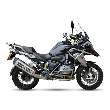 Bmw R 1250 Gs Adventure [IXIL] - Silenciador MXT acero inoxidable / tapa negra - EB5095SS - 0